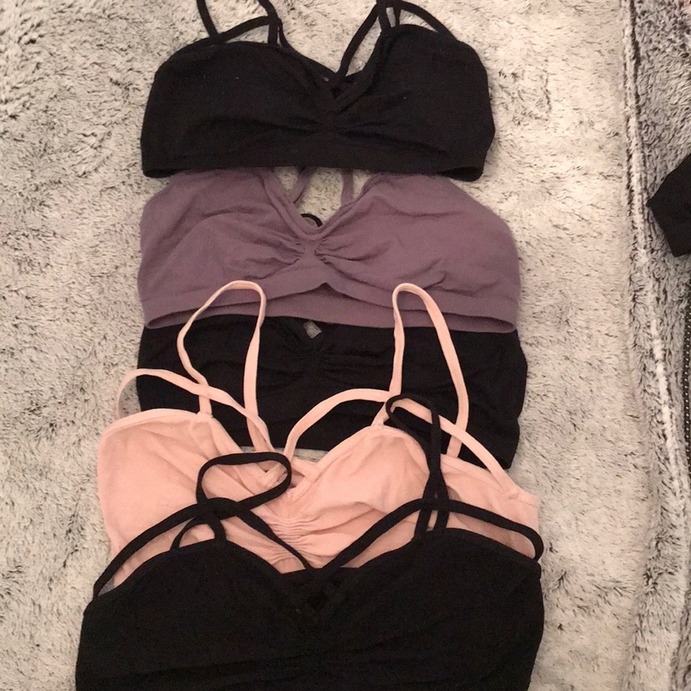 5 LF bralettes!